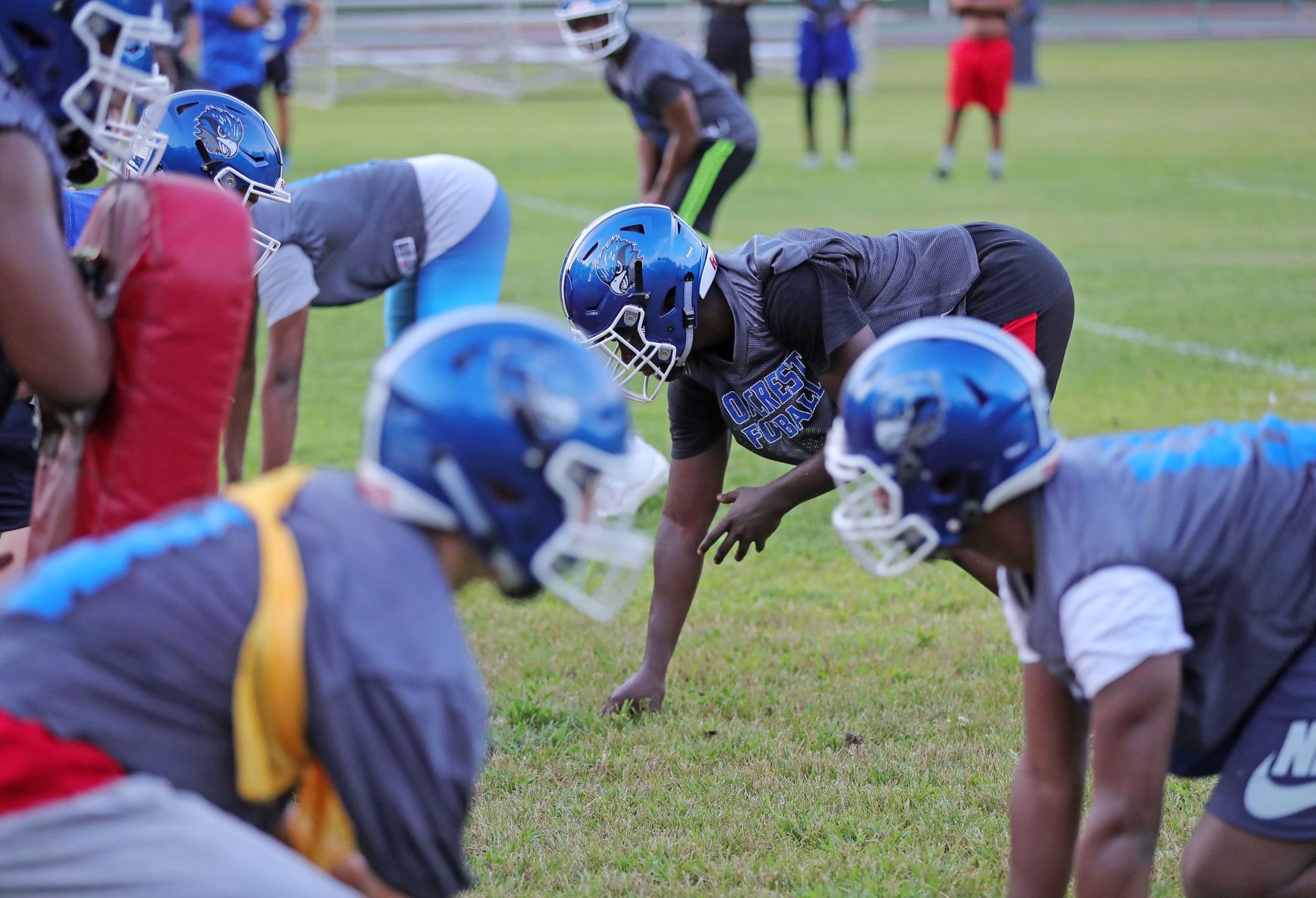Oakcrest Football Practice